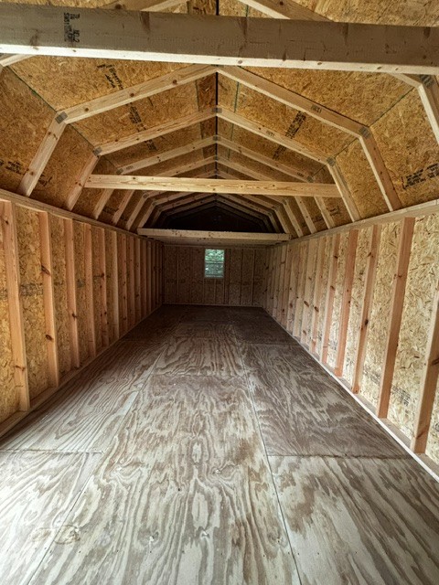 Lofted Barn Garage - 12x28 (#9) image 5
